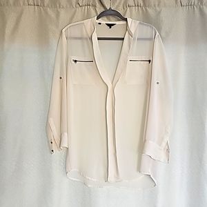 Sheer Long Sleeve Top